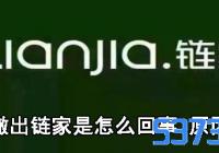 22股东撤出链家是怎么回事_22股东为什么撤出