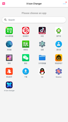 x icon changer