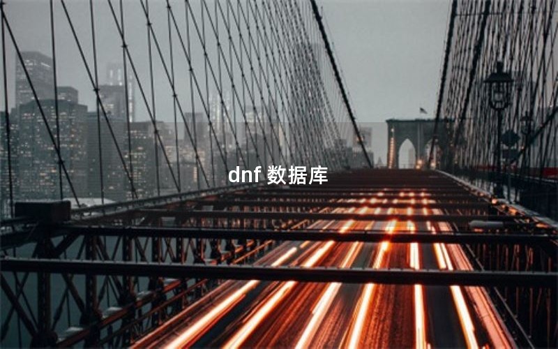 dnf ݿ