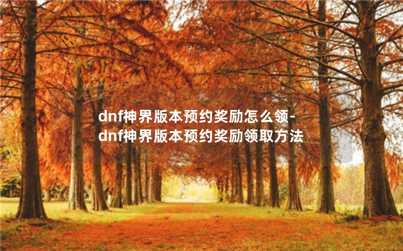 dnf汾ԤԼô-dnf汾ԤԼȡ