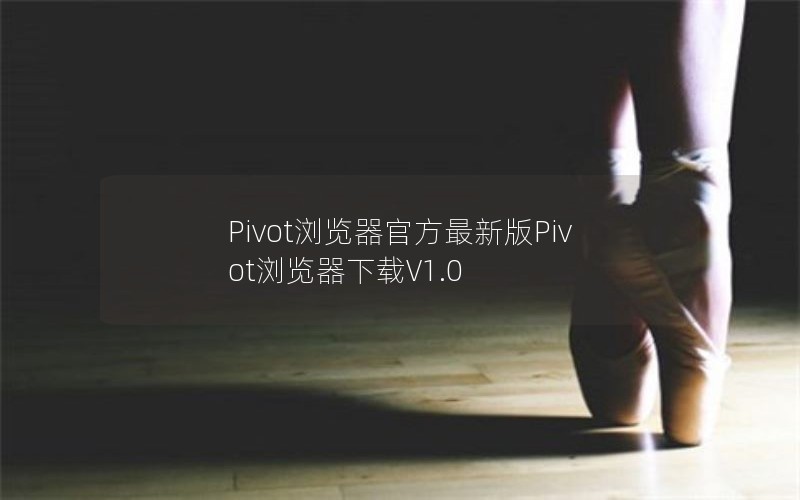 Pivotٷ°PivotV1.0