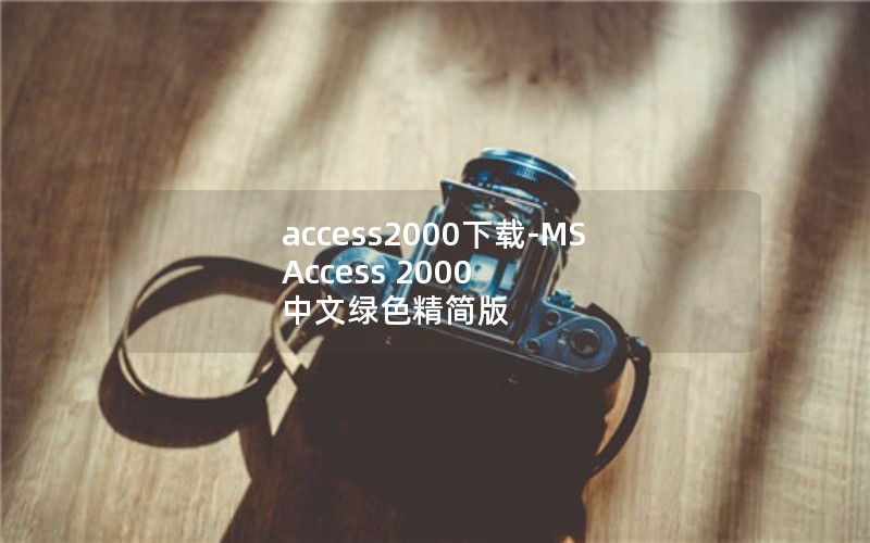 access2000-MS Access 2000 ɫ
