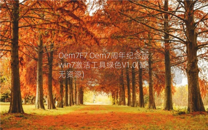 Oem7F7 Oem7win7ɫV1.0(Դ)