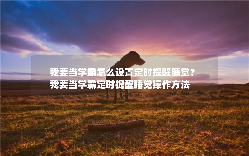 Ҫѧôöʱ˯ҪѧԶʱ˯