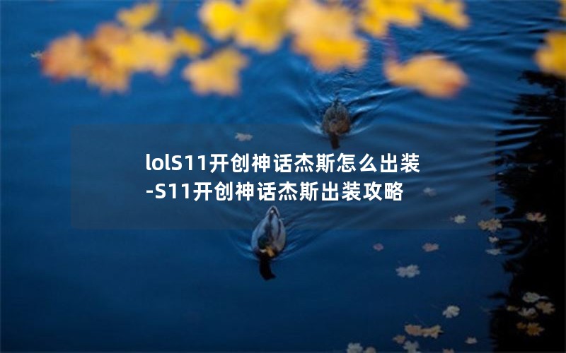 lolS11񻰽˹ôװ-S11񻰽